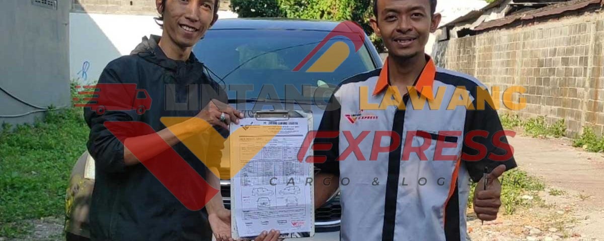 Pengiriman mobil Surabaya Tangerang via truk carrier - Lintang Lawang Express WA 0823-3345-5296